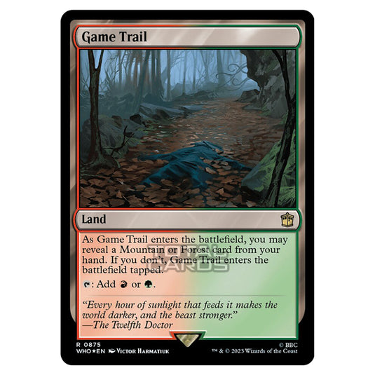 Magic The Gathering - Universes Beyond - Doctor Who - Game Trail (Surge Foil) - 0875