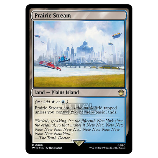 Magic The Gathering - Universes Beyond - Doctor Who - Prairie Stream (Surge Foil) - 0886