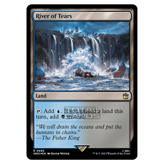 Magic The Gathering - Universes Beyond - Doctor Who - River of Tears (Surge Foil) - 0888