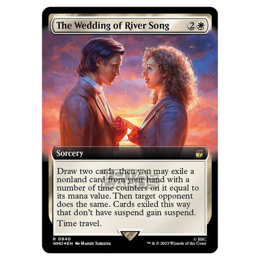 Magic The Gathering - Universes Beyond - Doctor Who - The Wedding of River Song (Surge Foil) - 0940