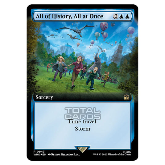 Magic The Gathering - Universes Beyond - Doctor Who - All of History, All at Once (Surge Foil) - 0943