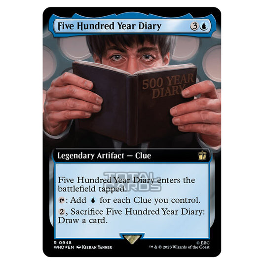 Magic The Gathering - Universes Beyond - Doctor Who - Five Hundred Year Diary (Surge Foil) - 0948