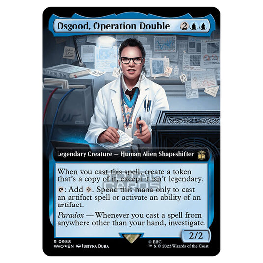 Magic The Gathering - Universes Beyond - Doctor Who - Osgood, Operation Double (Surge Foil) - 0958