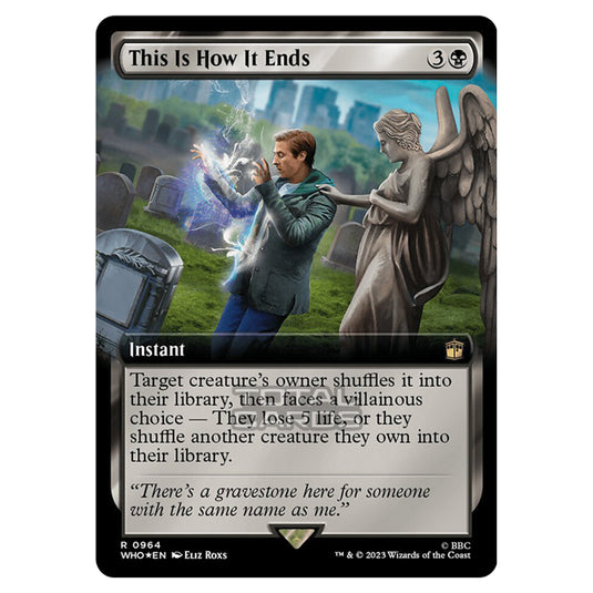 Magic The Gathering - Universes Beyond - Doctor Who - This Is How It Ends (Surge Foil) - 0964