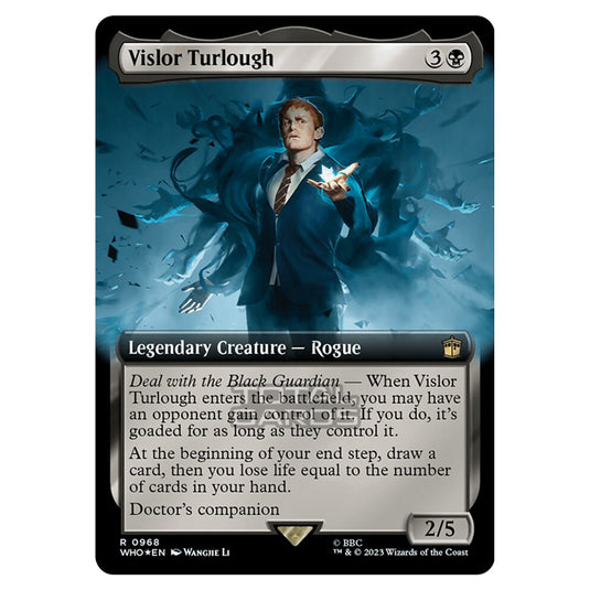 Magic The Gathering - Universes Beyond - Doctor Who - Vislor Turlough (Surge Foil) - 0968