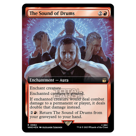 Magic The Gathering - Universes Beyond - Doctor Who - The Sound of Drums (Surge Foil) - 0982