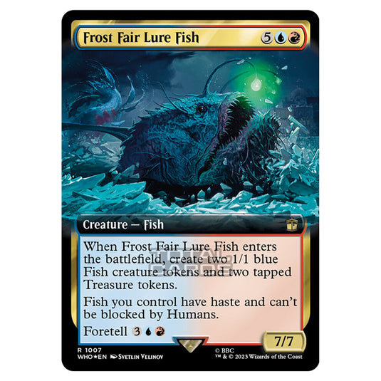 Magic The Gathering - Universes Beyond - Doctor Who - Frost Fair Lure Fish (Surge Foil) - 1007