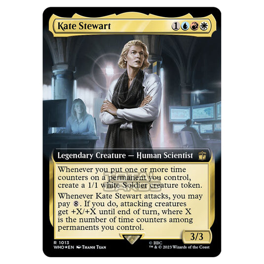 Magic The Gathering - Universes Beyond - Doctor Who - Kate Stewart (Surge Foil) - 1013