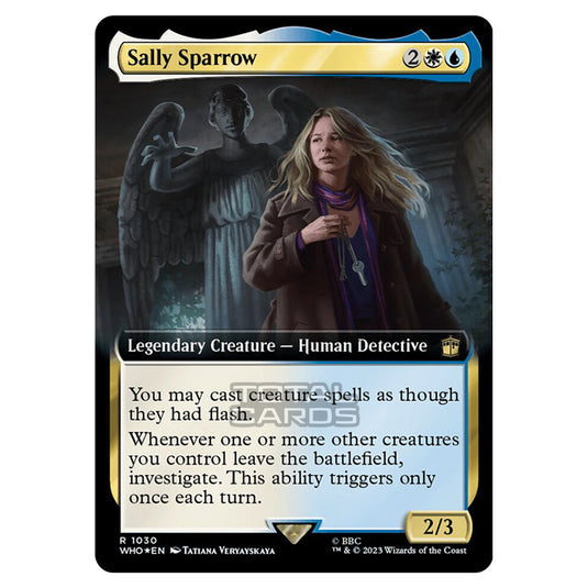 Magic The Gathering - Universes Beyond - Doctor Who - Sally Sparrow (Surge Foil) - 1030