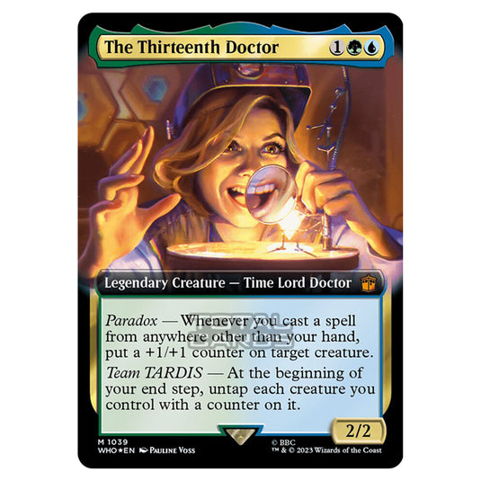 Magic The Gathering - Universes Beyond - Doctor Who - The Thirteenth Doctor (Surge Foil) - 1039