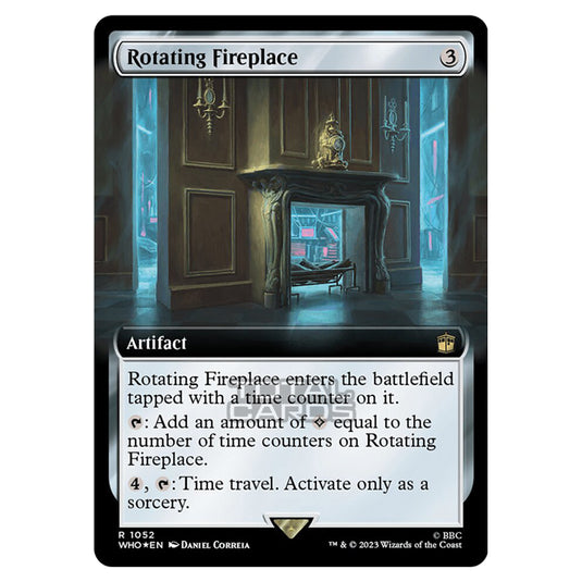 Magic The Gathering - Universes Beyond - Doctor Who - Rotating Fireplace (Surge Foil) - 1052