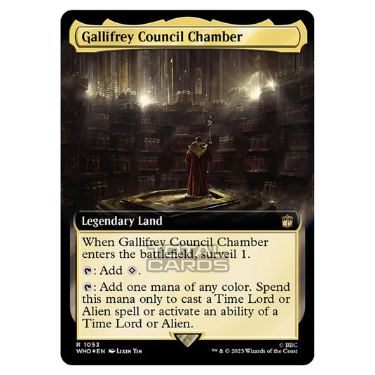 Magic The Gathering - Universes Beyond - Doctor Who - Gallifrey Council Chamber (Surge Foil) - 1053