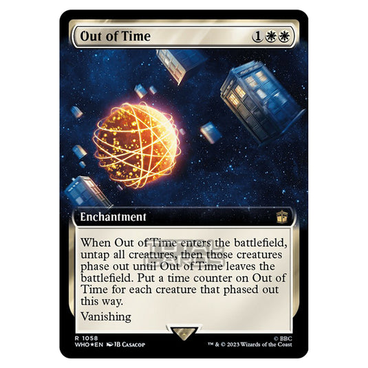 Magic The Gathering - Universes Beyond - Doctor Who - Out of Time (Surge Foil) - 1058