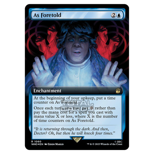 Magic The Gathering - Universes Beyond - Doctor Who - As Foretold (Surge Foil) - 1060