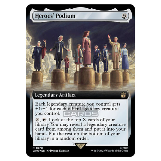 Magic The Gathering - Universes Beyond - Doctor Who - Heroes' Podium (Surge Foil) - 1070