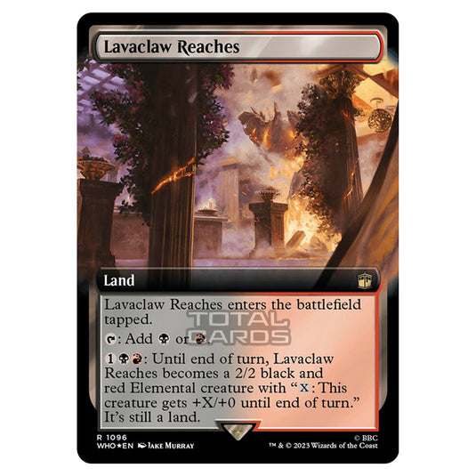 Magic The Gathering - Universes Beyond - Doctor Who - Lavaclaw Reaches (Surge Foil) - 1096