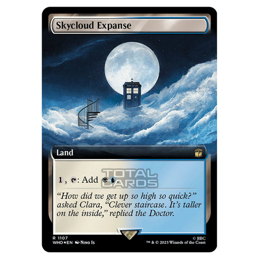 Magic The Gathering - Universes Beyond - Doctor Who - Skycloud Expanse (Surge Foil) - 1107