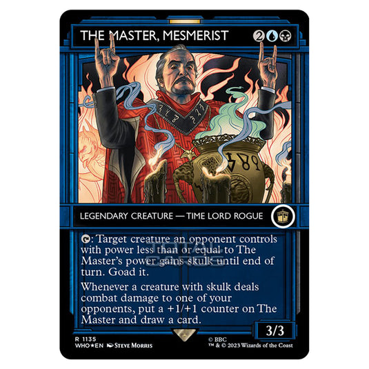 Magic The Gathering - Universes Beyond - Doctor Who - The Master, Mesm Magic The Gathering - Universes Beyond - Doctor Who - The Master, Mesm