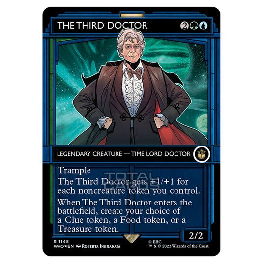 Magic The Gathering - Universes Beyond - Doctor Who - The Third Doctor (Surge Foil) - 1145