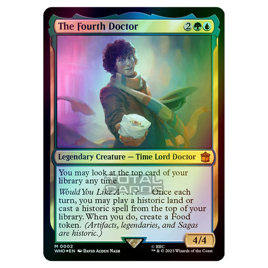 Magic The Gathering - Universes Beyond - Doctor Who - The Fourth Doctor (Commander) - 0002 (Foil)