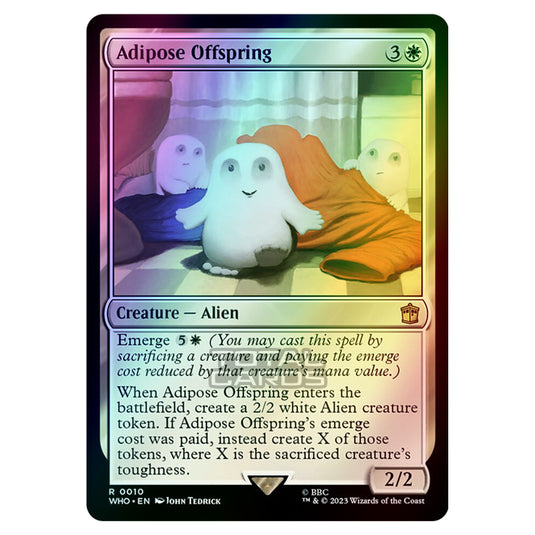 Magic The Gathering - Universes Beyond - Doctor Who - Adipose Offspring - 0010 (Foil)