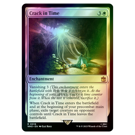 Magic The Gathering - Universes Beyond - Doctor Who - Crack in Time - 0016 (Foil)