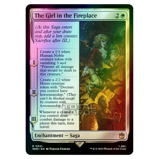 Magic The Gathering - Universes Beyond - Doctor Who - The Girl in the Fireplace - 0021 (Foil)