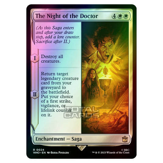 Magic The Gathering - Universes Beyond - Doctor Who - The Night of the Doctor - 0024 (Foil)