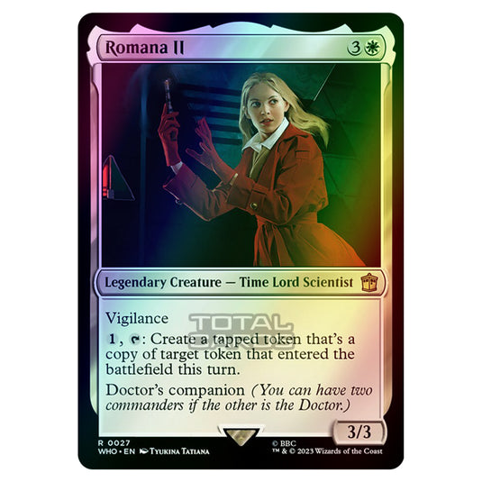 Magic The Gathering - Universes Beyond - Doctor Who - Romana II - 0027 (Foil)