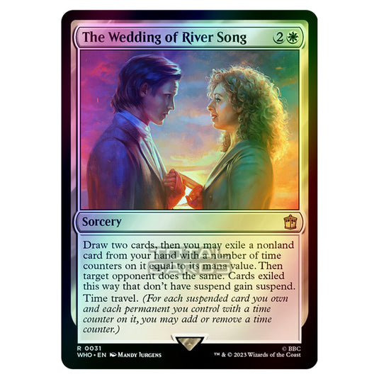 Magic The Gathering - Universes Beyond - Doctor Who - The Wedding of River Song - 0031 (Foil)