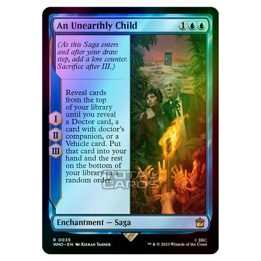 Magic The Gathering - Universes Beyond - Doctor Who - An Unearthly Child - 0035 (Foil)