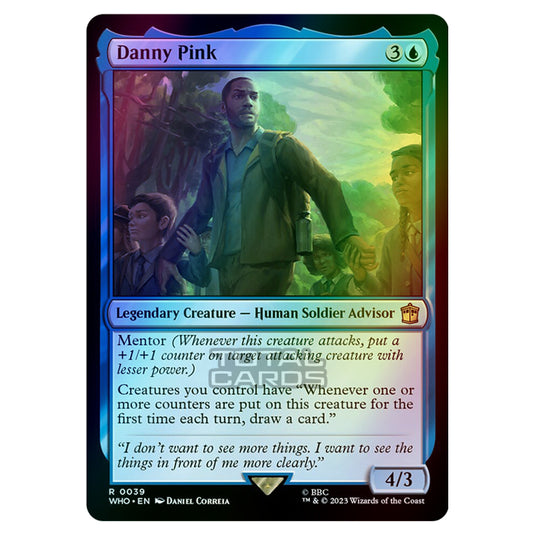 Magic The Gathering - Universes Beyond - Doctor Who - Danny Pink - 0039 (Foil)