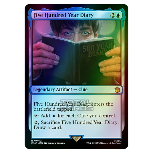 Magic The Gathering - Universes Beyond - Doctor Who - Five Hundred Year Diary - 0042 (Foil)