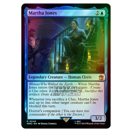 Magic The Gathering - Universes Beyond - Doctor Who - Martha Jones - 0048 (Foil)