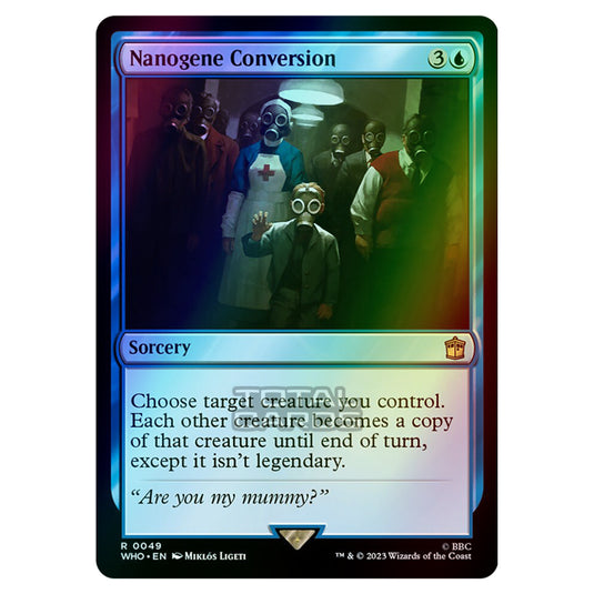 Magic The Gathering - Universes Beyond - Doctor Who - Nanogene Conversion - 0049 (Foil)