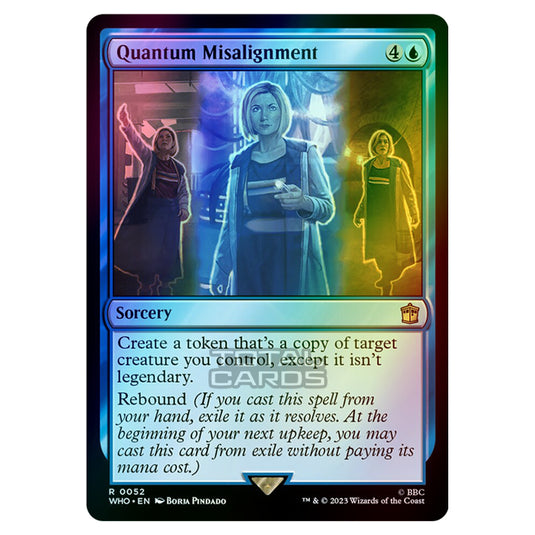 Magic The Gathering - Universes Beyond - Doctor Who - Quantum Misalignment - 0052 (Foil)