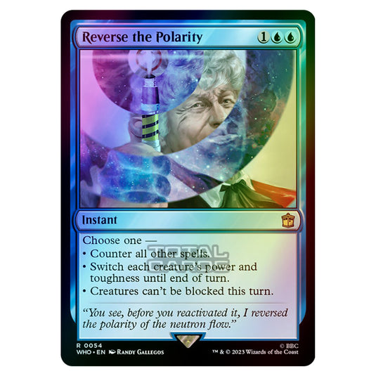 Magic The Gathering - Universes Beyond - Doctor Who - Reverse the Polarity - 0054 (Foil)