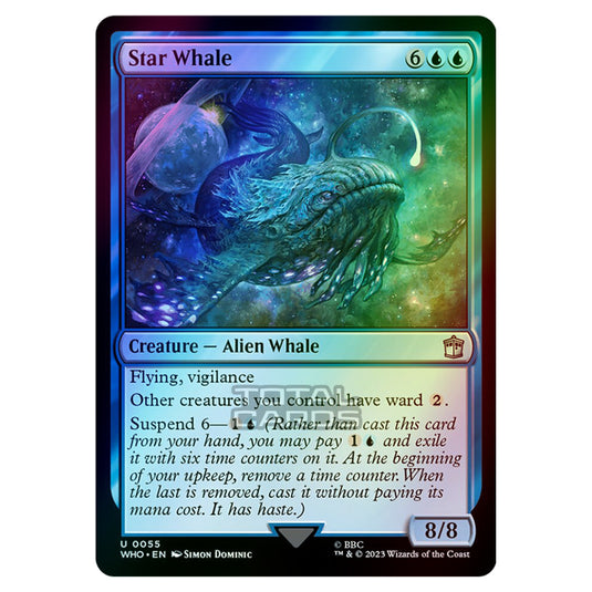 Magic The Gathering - Universes Beyond - Doctor Who - Star Whale - 0055 (Foil)