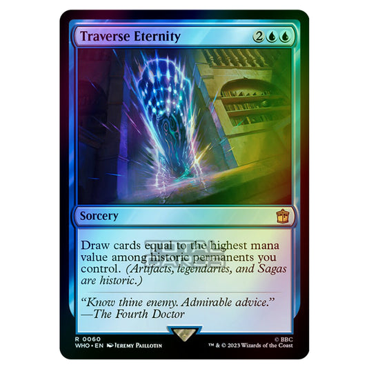 Magic The Gathering - Universes Beyond - Doctor Who - Traverse Eternity - 0060 (Foil)