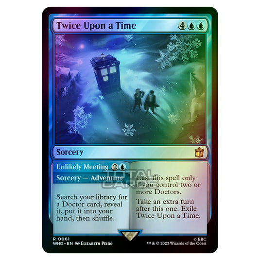 Magic The Gathering - Universes Beyond - Doctor Who - Twice Upon a Time // Unlikely Meeting - 0061 (Foil)