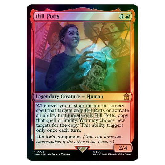 Magic The Gathering - Universes Beyond - Doctor Who - Bill Potts - 0076 (Foil)