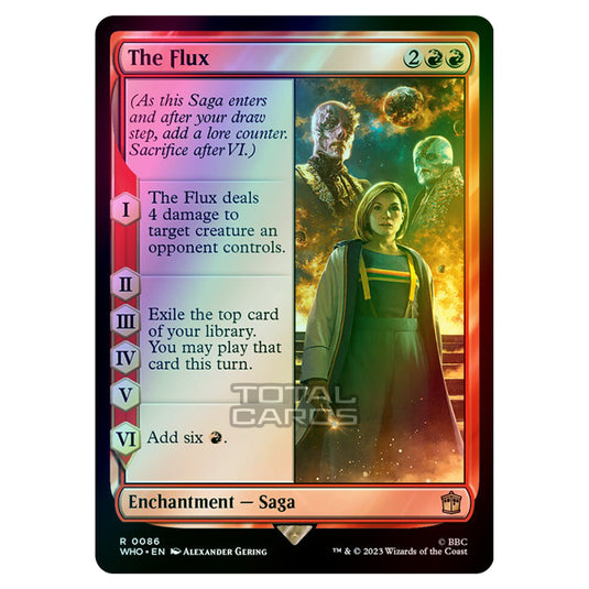 Magic The Gathering - Universes Beyond - Doctor Who - The Flux - 0086 (Foil)