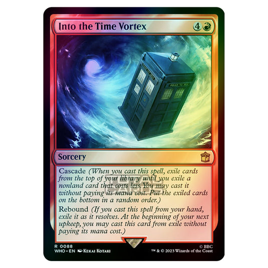 Magic The Gathering - Universes Beyond - Doctor Who - Into the Time Vortex - 0088 (Foil)