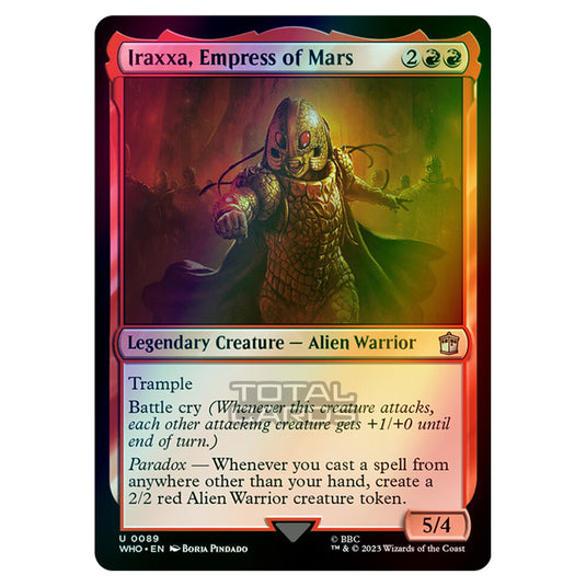 Magic The Gathering - Universes Beyond - Doctor Who - Iraxxa, Empress of Mars - 0089 (Foil)