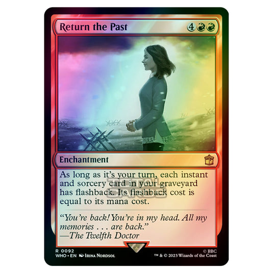 Magic The Gathering - Universes Beyond - Doctor Who - Return the Past - 0092 (Foil)