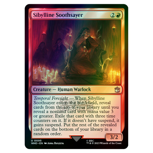 Magic The Gathering - Universes Beyond - Doctor Who - Sibylline Soothsayer - 0095 (Foil)