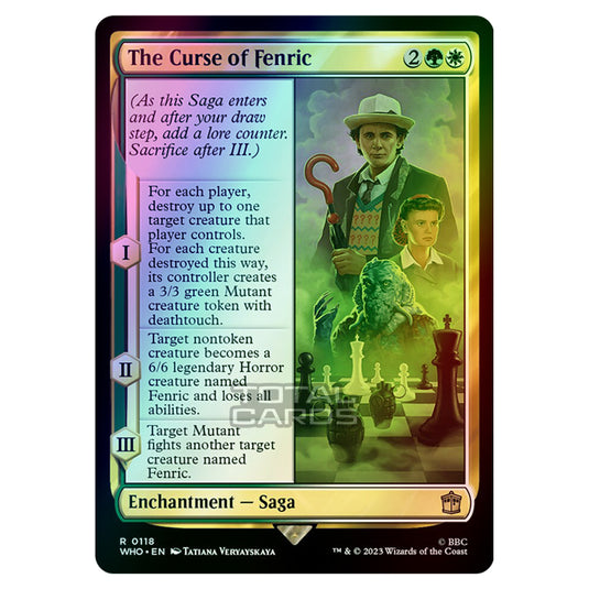 Magic The Gathering - Universes Beyond - Doctor Who - The Curse of Fenric - 0118 (Foil)