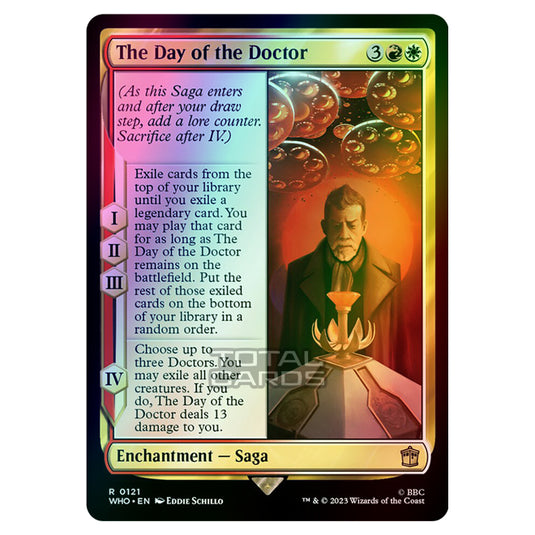 Magic The Gathering - Universes Beyond - Doctor Who - The Day of the D Magic The Gathering - Universes Beyond - Doctor Who - The Day of the D