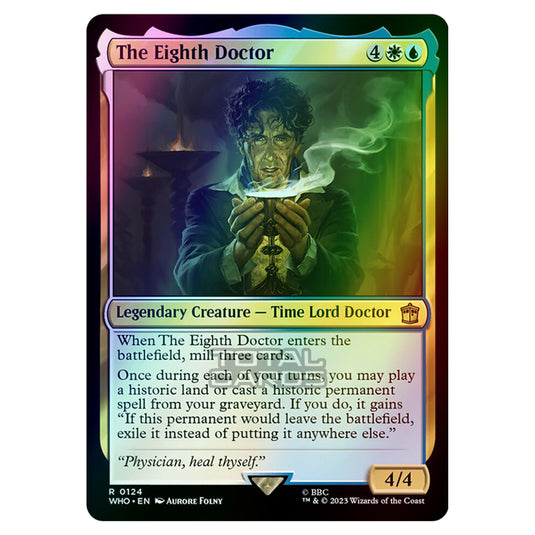 Magic The Gathering - Universes Beyond - Doctor Who - The Eighth Doctor - 0124 (Foil)