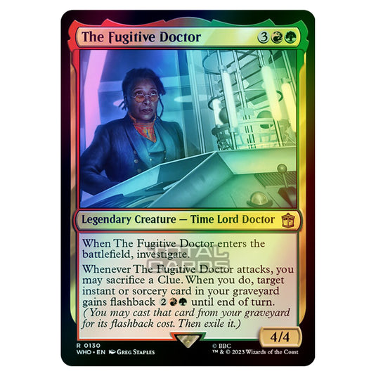 Magic The Gathering - Universes Beyond - Doctor Who - The Fugitive Doctor - 0130 (Foil)